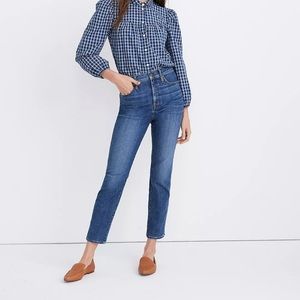 Madewell Stovepipe Jeans in Antoine Wash size 25